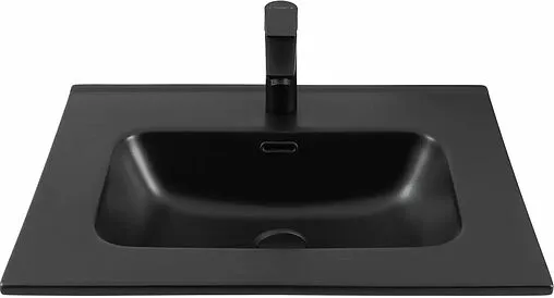 Раковина Aquanet Flat 60 черный матовый 00329253