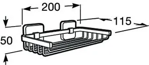 Мыльница Roca Victoria хром 816687001 Мыльница Roca Victoria хром 816687001, 2