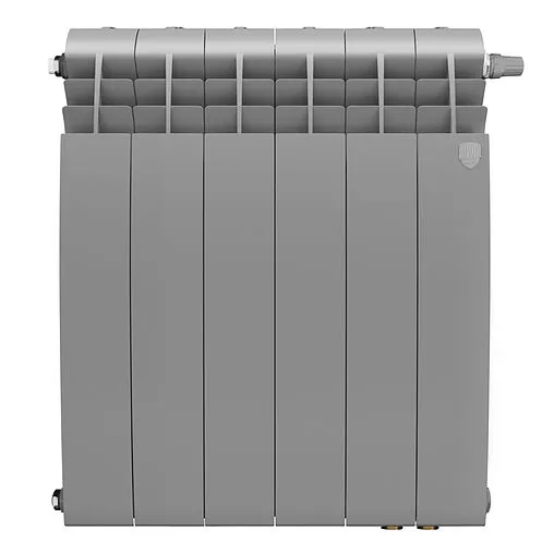 Радиатор биметаллический 4 секций нижнее правое подключение Royal Thermo Biliner 500 VR80 Silver Satin RTBSSVR8050004 Радиатор биметаллический 4 секций нижнее правое подключение Royal Thermo Biliner 500 VR80 Silver Satin RTBSSVR8050004
