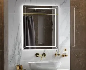 Зеркало с подсветкой Continent Kraft Led 60x80 ЗЛП484, 5