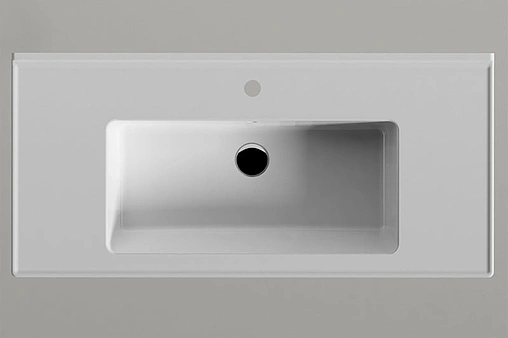 Раковина Bien Neptun 100 белый NPLK10001FD1W3000