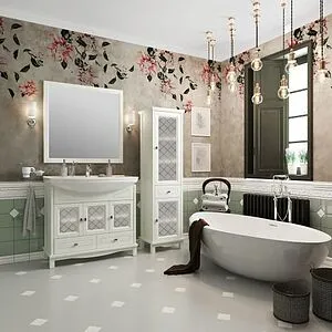 Зеркало Opadiris Омега 85 слоновая кость 00-00002827, 3