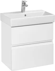 Тумба-умывальник подвесная Roca Oleta 60 белый глянец A857639806+3274C400Y Тумба-умывальник подвесная Roca Oleta 60 белый глянец A857639806+3274C400Y, 1