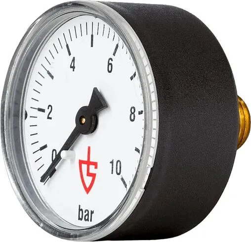 Манометр аксиальный Goetze 50мм 10 бар ¼&quot; GTZFCM001