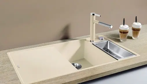 Мойка кухонная Blanco Axia III 6 S-F 100 R (доска стекло) жасмин 523493