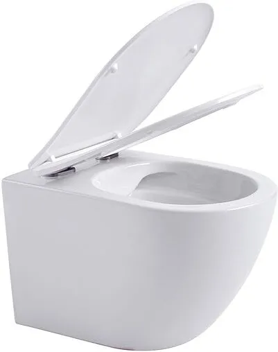 Унитаз подвесной безободковый Aquanet Cetus 2.0 Rimless белый Cetus W Short