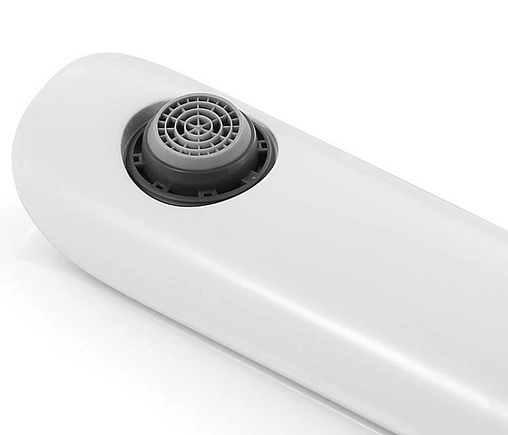 Смеситель на борт ванны на 4 отверстия IDDIS Calipso белый/хром CALSB42i07