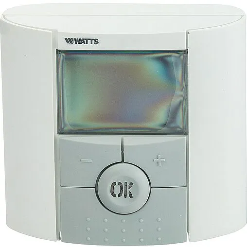 Проводной комнатный терморегулятор НО/НЗ 230В WATTS BT-D белый 10025806