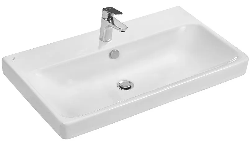 Тумба-умывальник подвесная Aquaton Оливия 80 грей/дуб ойстер 1A2831K0OLUG0, 5