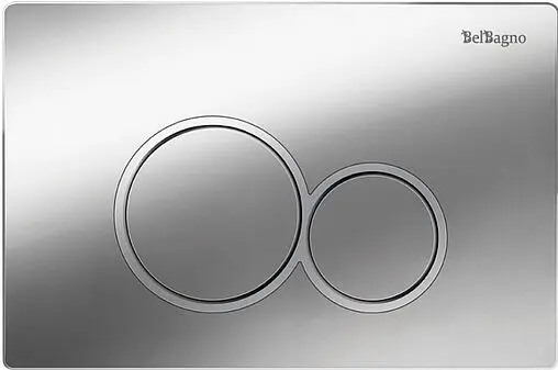 Комплект 5 в 1 BelBagno Loto BB070CHR/SC/SET.R.CR с кнопкой хром глянцевый