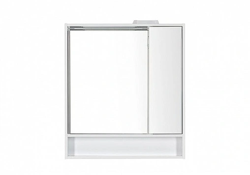 Шкаф-зеркало Aquanet Коста 76 R белый 00188405