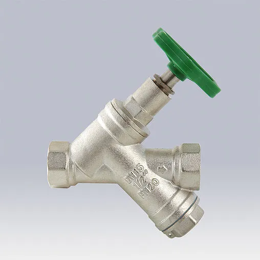 Вентиль запорно-регулирующий с фильтром ¾"в x ¾"в Valtec VT.053.N.05