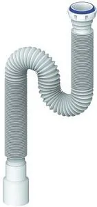 Слив гофрированный Unicorn 1½x40/50мм L=370-1200мм D125 Слив гофрированный Unicorn 1½x40/50мм L=370-1200мм D125, 1