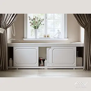 Экран для ванны фронтальный Alavann Ametist 180 белый 2084 Экран для ванны фронтальный Alavann Ametist 180 белый 2084, 3