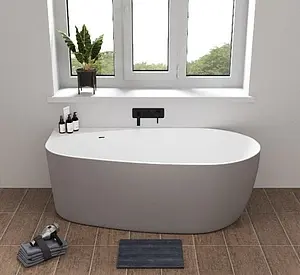 Ванна акриловая отдельностоящая Allen Brau Priority 2 170x80 белый матовый/панель платина 2.31002.21/PGM Ванна акриловая отдельностоящая Allen Brau Priority 2 170x80 белый матовый/панель платина 2.31002.21/PGM, 2