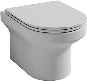 Комплект 5 в 1 Jacob Delafon Elite E21755RU-00 с кнопкой E4316-00 белый глянцевый, 3