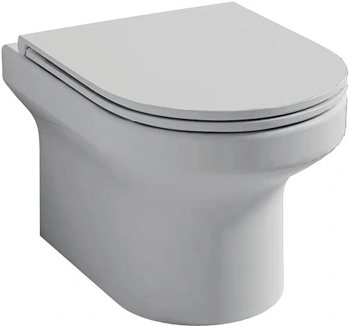 Комплект 5 в 1 Jacob Delafon Elite E21755RU-00 с кнопкой E4316-00 белый глянцевый