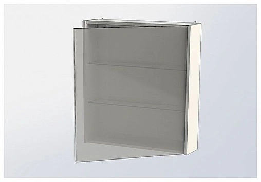 Шкаф-зеркало Aquanet Палермо 70 R белый 00203942