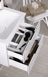 Тумба-умывальник подвесная Aqwella Accent 60 белый ACC0106W+Mal.06.04.D Тумба-умывальник подвесная Aqwella Accent 60 белый ACC0106W+Mal.06.04.D, 5