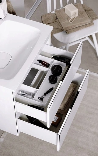 Тумба-умывальник подвесная Aqwella Accent 60 белый ACC0106W+Mal.06.04.D Тумба-умывальник подвесная Aqwella Accent 60 белый ACC0106W+Mal.06.04.D