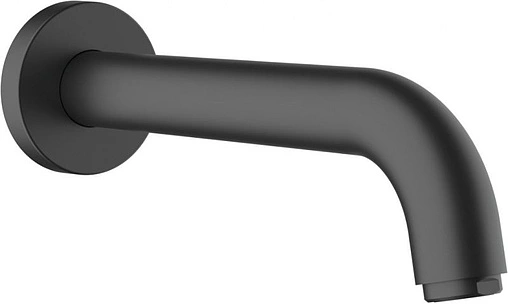 Излив для скрытого монтажа Hansgrohe Vernis Shape чёрный матовый 71460670