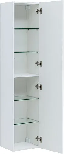 Шкаф-пенал подвесной Aquanet Терра 35 белый 00313236