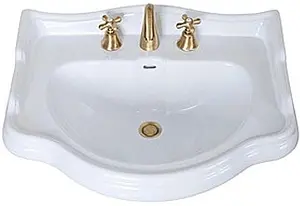 Раковина Kerasan Retro 69 белый 104601*3 Раковина Kerasan Retro 69 белый 104601*3, 1