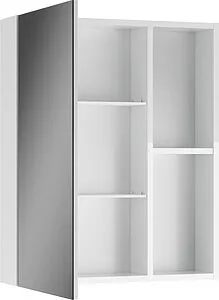 Шкаф-зеркало Айсберг Веста 60 белый DV5918HZ, 2