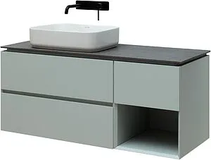 Тумба под умывальник подвесная Allen Brau Infinity 120 L папирус 1.21005.PWM, 4