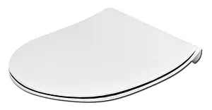 Крышка-сиденье для унитаза с микролифтом BelBagno Piano белый BB2111SC, 1