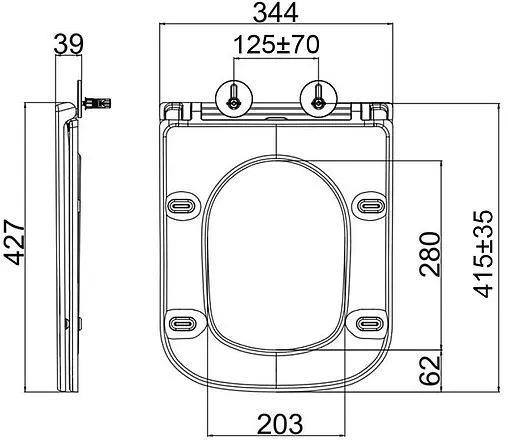 Комплект 5 в 1 Lemark Peneda+Bit+ Florex Black 100802234 с кнопкой Bit 9802006 черный матовый soft touch