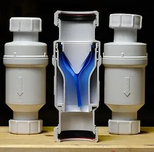 Самозакрывающийся сливной клапан Mc Alpine белый MRNRV32-PB, 3