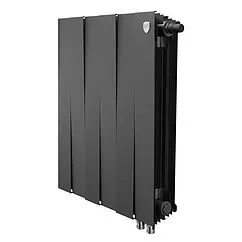 Радиатор биметаллический 6 секций нижнее правое подключение Royal Thermo PianoForte 500 VR80 Noir Sable RTPBVR803050006 Радиатор биметаллический 6 секций нижнее правое подключение Royal Thermo PianoForte 500 VR80 Noir Sable RTPBVR803050006