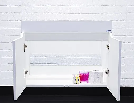 Тумба-умывальник подвесная Айсберг Мечта 70 белый DM2324T+4620008197746