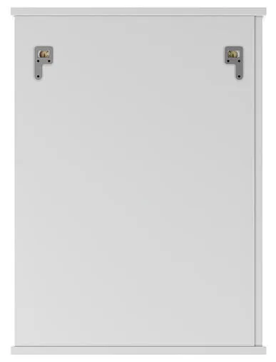 Шкаф-зеркало Айсберг Волна 50 L белый DA1042HZ