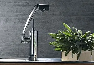 Смеситель для раковины Damixa Arc хром/чёрный 298217464, 3