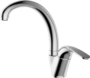 Смеситель для кухни Bravat Fit хром F7135188CP-1-RUS, 1