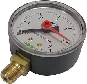 Манометр радиальный Far 50мм 6 бар ¼&quot; FA 2501 R06, 4