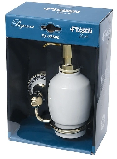 Дозатор для жидкого мыла Fixsen Bogema gold FX-78512G