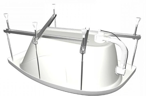 Ванна акриловая Triton Кайли 150x100 R Н0000020134