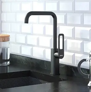 Смеситель для кухни IDDIS Slide чёрный матовый SLIBL00i05, 4