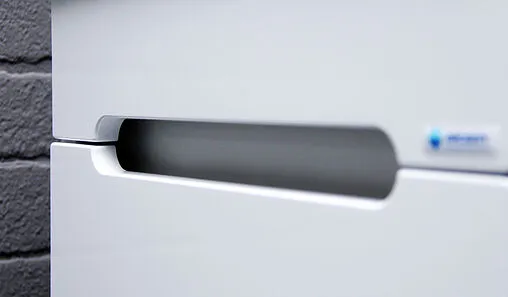 Тумба-умывальник напольная Айсберг Аура 40 белый DA2504T+S-UM-COM40/1-w