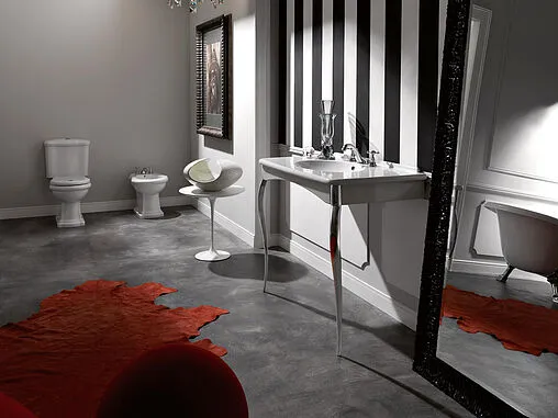 Унитаз-компакт Kerasan Retro белый 101301+108101