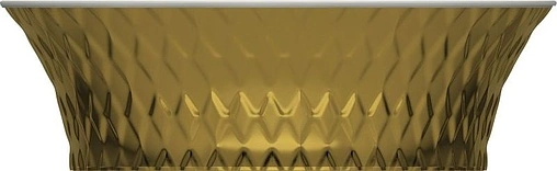Раковина ISVEA Cappitone 59 золото/белый 10CP65059SV-Gold