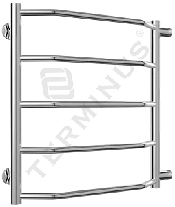 Полотенцесушитель водяной лесенка Terminus Виктория П5 500х596 б/п 500 полированная сталь 4670030725110, 2