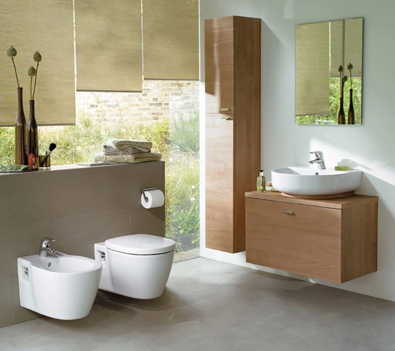 Комплект 5 в 1 Ideal Standard Connect W880101 с кнопкой хром глянцевый