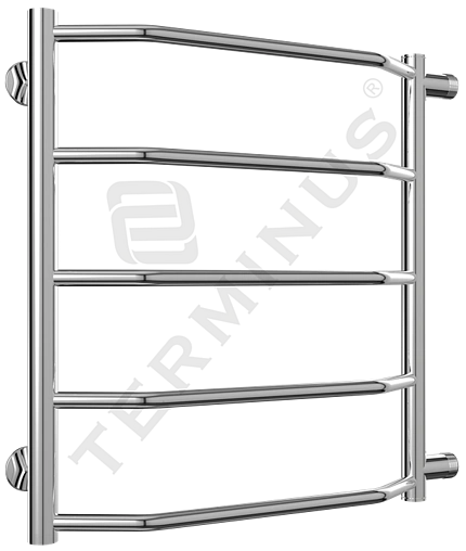 Полотенцесушитель водяной лесенка Terminus Виктория П5 500х596 б/п 500 полированная сталь 4670030725110