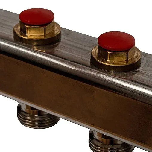 Группа коллекторная без расходомеров 7 отводов 1&quot;в/в x ¾&quot;ек Stout SMS 0912 000007