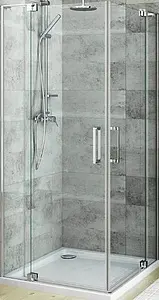 Душевое ограждение 1200x1200мм прозрачное стекло Roltechnik Elegant Neo Line GDO1N+GDO1N/1200*1200 188-1200000-00-02+188-1200000-00-02 Душевое ограждение 1200x1200мм прозрачное стекло Roltechnik Elegant Neo Line GDO1N+GDO1N/1200*1200 188-1200000-00-02+188-1200000-00-02, 1