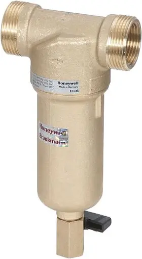 Фильтр тонкой очистки воды 1"н x 1"н Honeywell-Braukmann FF06-1"AAM HWLFIN075 Фильтр тонкой очистки воды 1"н x 1"н Honeywell-Braukmann FF06-1"AAM HWLFIN075